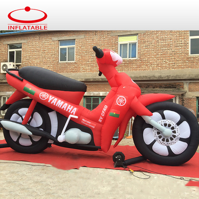 Motocycle gonflable tout-terrain géante sur mesure pour la publicité gonflable en plein air