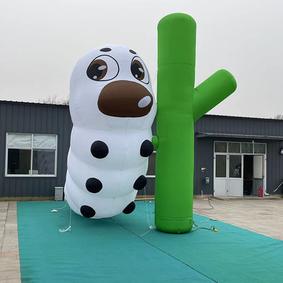 Affichage géant de dessin animé personnalisé Modèle d'insecte gonflable Modèle de personnages de dessin animé Ballon pour la publicité