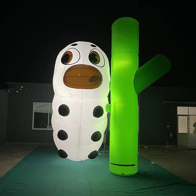 Affichage géant de dessin animé personnalisé Modèle d'insecte gonflable Modèle de personnages de dessin animé Ballon pour la publicité