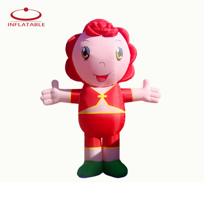 Mascotte de dessin animé gonflable 3D