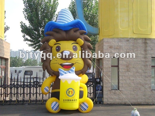 Prix d'usine personnalisé Inflatable dessin animé Publicité Inflatables pour l'événement Publicité Modèle de dessin animé Décoration Modèle de ballon