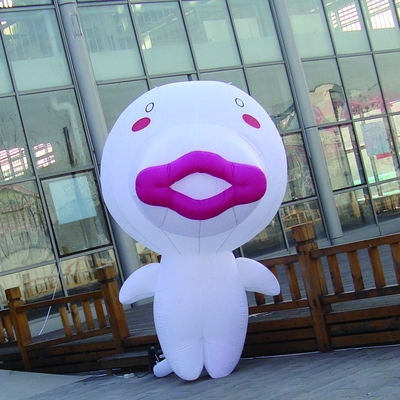 Costume de mascotte d'ours gonflable géant d'Oxford sur mesure