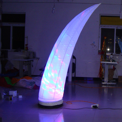 Lumière LED gonflable OEM Décoration de fleurs gonflable avec des lumières