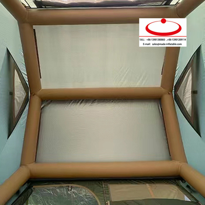 Meilleur prix 8 personnes grande tente pneumatique imperméable à l'eau à l'air extérieur tente gonflable à gazon arabe de camping à vendre