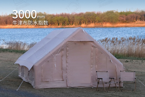 Taille 3 x 2 x 2,1 M pour 2 personnes Activité populaire en plein air Remplaçable Camping Randonnée Événement de grande tente gonflable