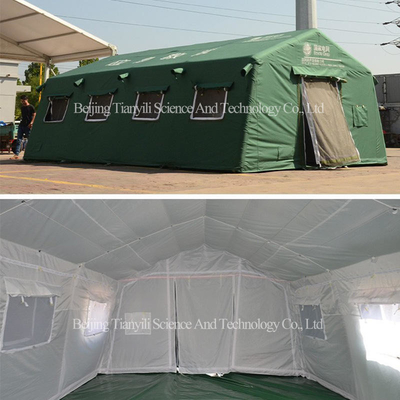 OEM/ODM Grand Convient de haute qualité de camping extérieur Vert Tente gonflable