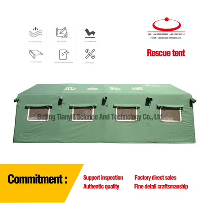 OEM/ODM Grand Convient de haute qualité de camping extérieur Vert Tente gonflable