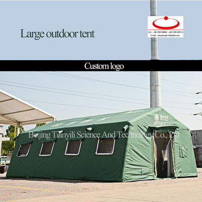 OEM/ODM Grand Convient de haute qualité de camping extérieur Vert Tente gonflable