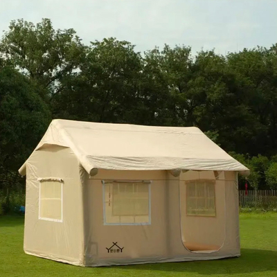 Grande tente gonflable imperméable à l'eau, gonflable en plein air, camping à l'air, tente de camping, tente de camping gonflable