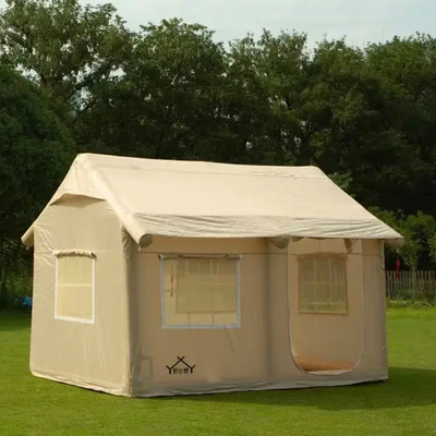 Grande tente gonflable imperméable à l'eau, gonflable en plein air, camping à l'air, tente de camping, tente de camping gonflable