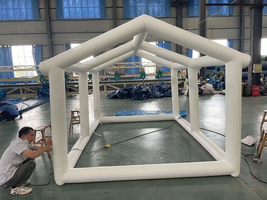 Vente à chaud tente de camping de randonnée imperméable à l'eau tissu oxford tente de fête légère gonflable
