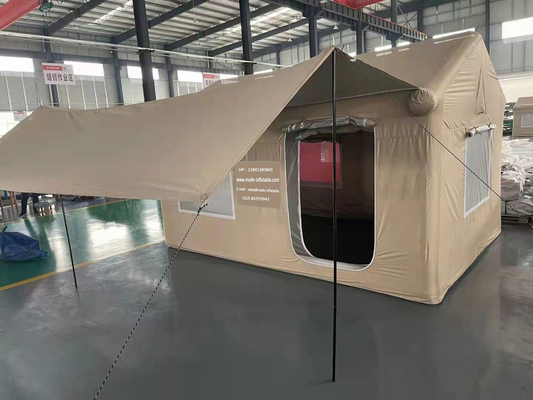 Vente à chaud tente de camping de randonnée imperméable à l'eau tissu oxford tente de fête légère gonflable
