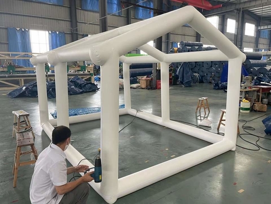 Vente à chaud tente de camping de randonnée imperméable à l'eau tissu oxford tente de fête légère gonflable