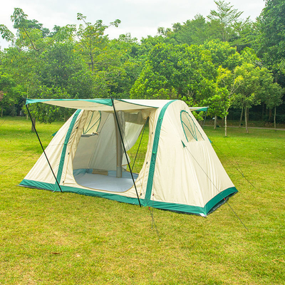 10 personnes Famille nombreuse Temps d'hiver Luxe Tente aérienne extérieure imperméable à l'eau toile Tentes de camping gonflables à vendre