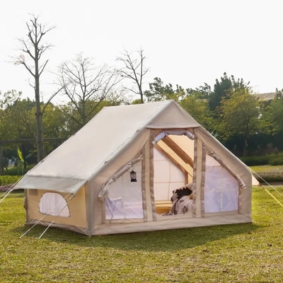 Tente gonflable imperméable à l'eau à l'air Tente de camping à l'air libre Tente gonflable pour 3-5 personnes