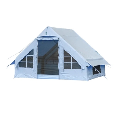 Camping en plein air maison gonflable Tente de toile ou tentes familiales Oxford pour 3-4 personnes