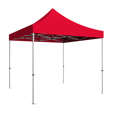 Tente pliable en aluminium hexagonale de 10 pieds à l'extérieur