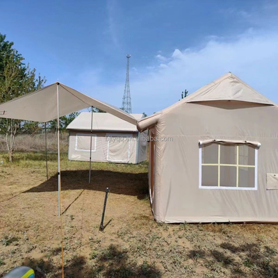 prix de gros de l'usine vente chaude logo personnalisé luxe imperméable gonflable tente de camping