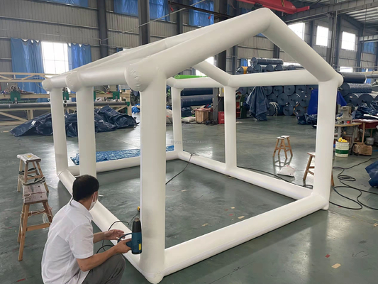 prix de gros de l'usine vente chaude logo personnalisé luxe imperméable gonflable tente de camping