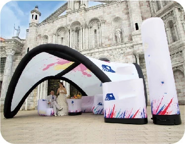 Ventes à chaud Événements Exposition Sport en plein air Marquee publicitaire Promotionnel Dôme gonflable Pavillon Canopy Tente scellée à l'air pour