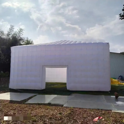 Tente d'exposition de structures gonflables blanches Tente de démonstration de cube gonflables blanches pour les événements publicitaires