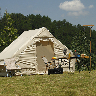 Tente de camping gonflable à l' extérieur Tente étanche en tissu oxford