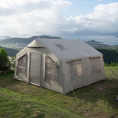 Tente de camping gonflable à l' extérieur Tente étanche en tissu oxford