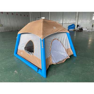 Tente de camping gonflable pliable avec pompe à air