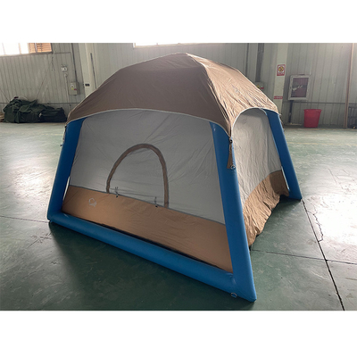 Tente de camping gonflable pliable avec pompe à air