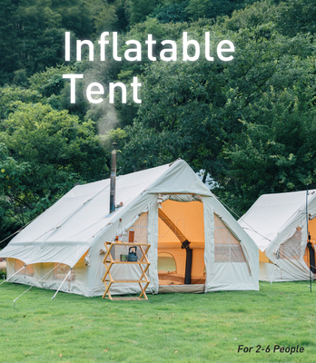 Air Family Tente de camping gonflable toile polyester de luxe sur mesure