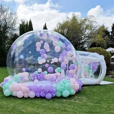 Tente à bulles transparente gonflable portable 5m OEM avec souffleur