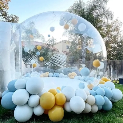 Tente à bulles transparente gonflable portable 5m OEM avec souffleur