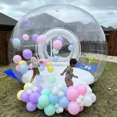 Tente à bulles transparente gonflable portable 5m OEM avec souffleur