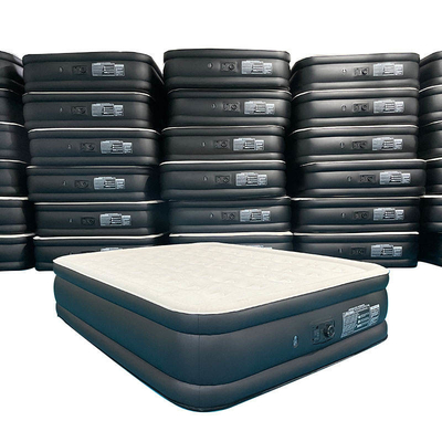prix de gros de l'usine doux pliable personnalisé taille de logo matelas lit à air
