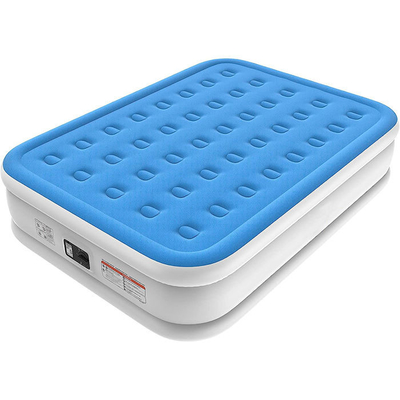 prix de gros d'usine pompe à air homologuée CE vente à chaud électrique matelas pneumatiques pour camping