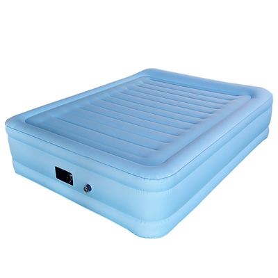 Matériau de couchage gonflable en PVC flotté Matériau de couchage gonflable en PVC matériau d'air portable avec pompe