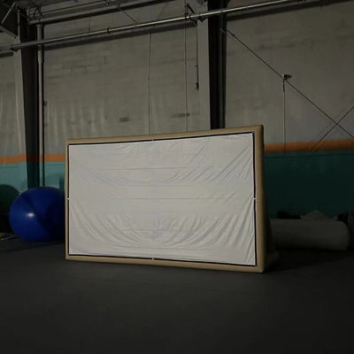 Écran de film gonflable hermétique en PVC adapté aux fêtes familiales ou en plein air