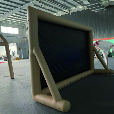 Vente en gros Taille personnalisée Écran de cinéma extérieur Projection arrière Écran de cinéma gonflable extérieur