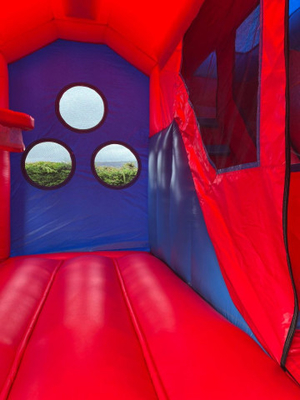Château gonflable en PVC pour les enfants, gardien gonflable commercial, château gonflable extérieur.