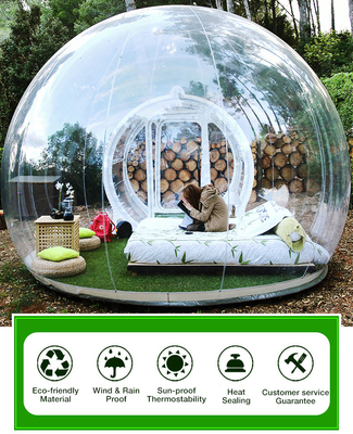 Tente à bulles gonflable transparente Maison à bulles de 5 m avec souffleur