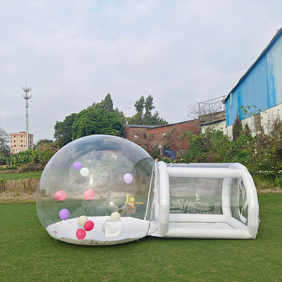 Tente à bulles gonflable transparente Maison à bulles de 5 m avec souffleur